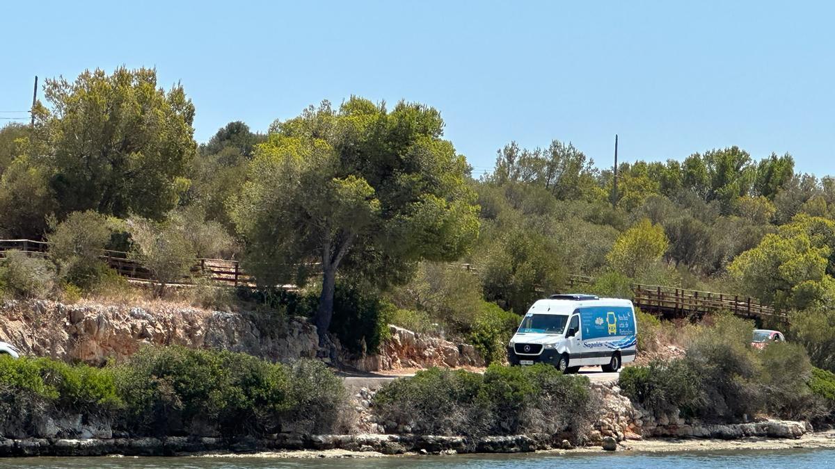 El bus urbano de Portocolom