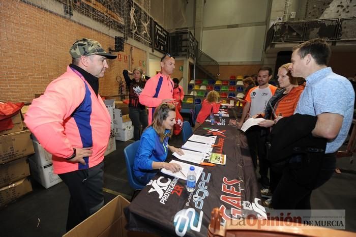 Entrega de dorsales de la Maratón de Murcia