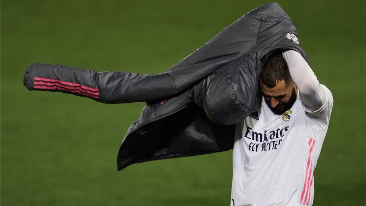 Karim Benzema no jugará, salvo sorpresa, ante el Atalanta