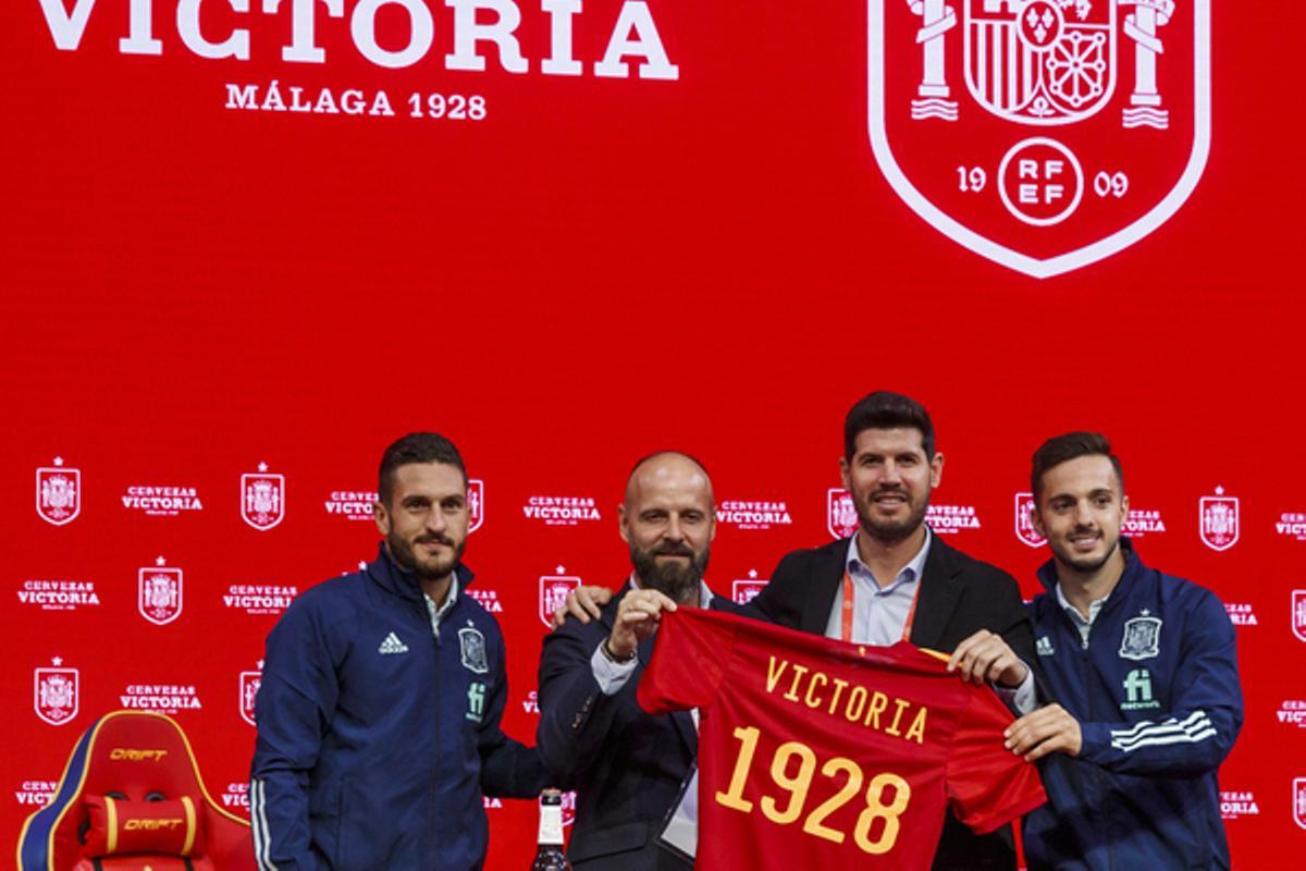 Cervezas Victoria, patrocinadora de la selección española de fútbol y parte del Grupo Damm