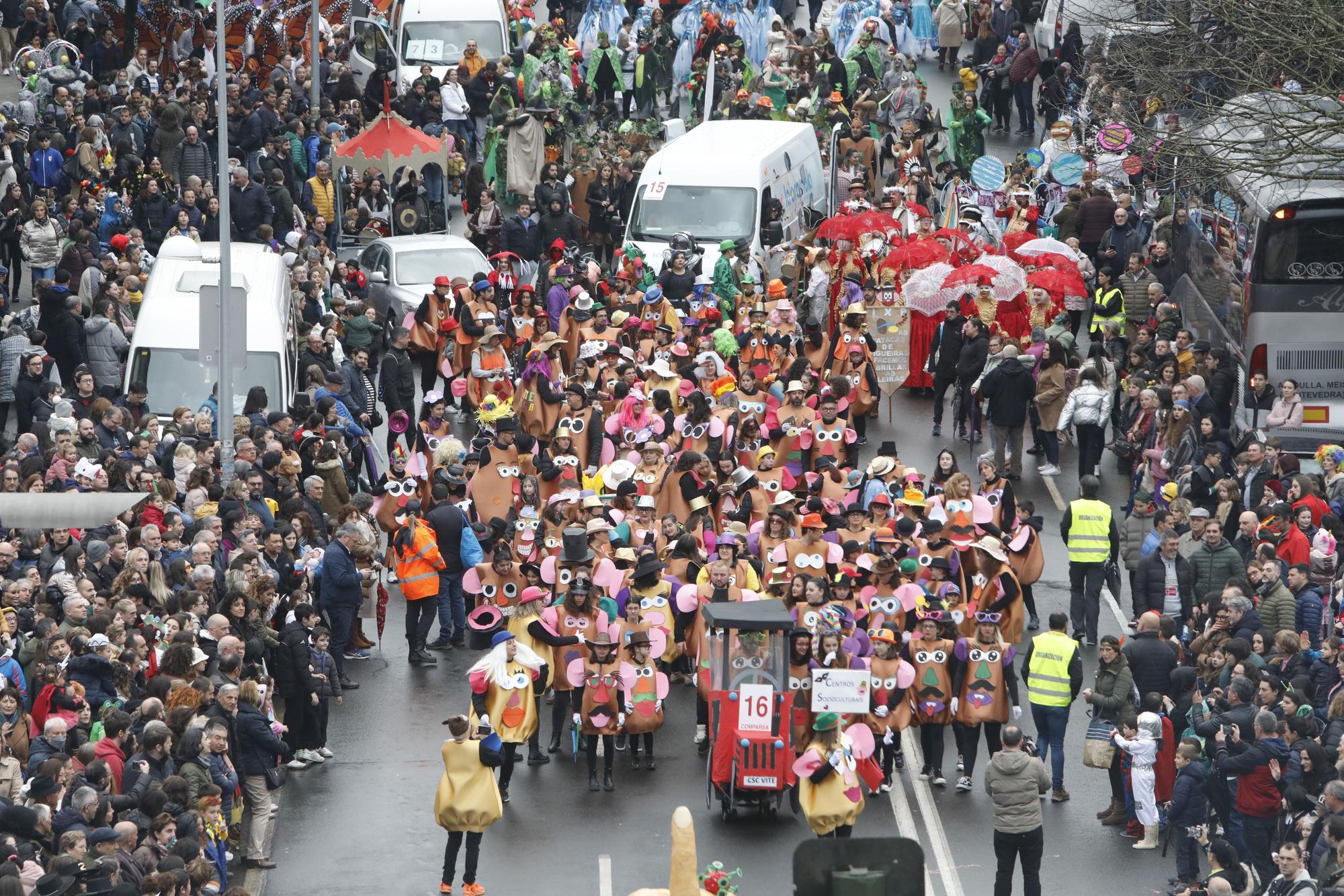 Desfile do Entroido 2023 en Compostela