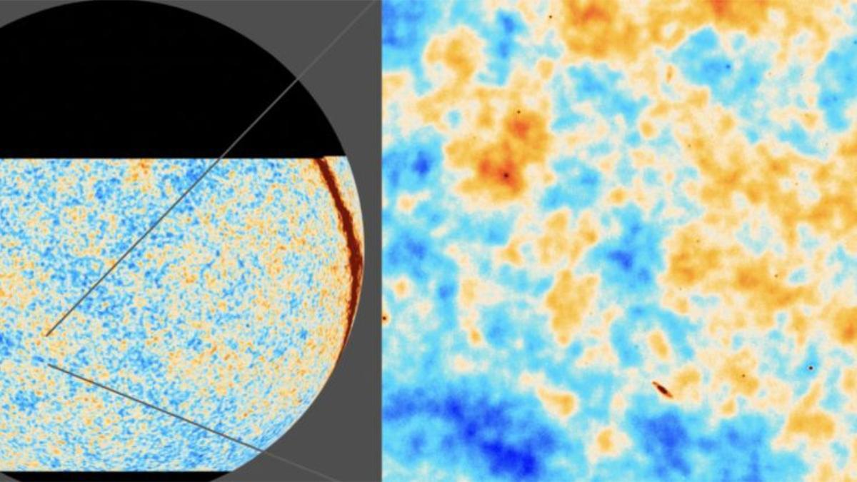 La nueva imagen del fondo cósmico de microondas (CMB) muestra la primera luz en el Universo, con el detalle más preciso obtenido hasta la fecha.