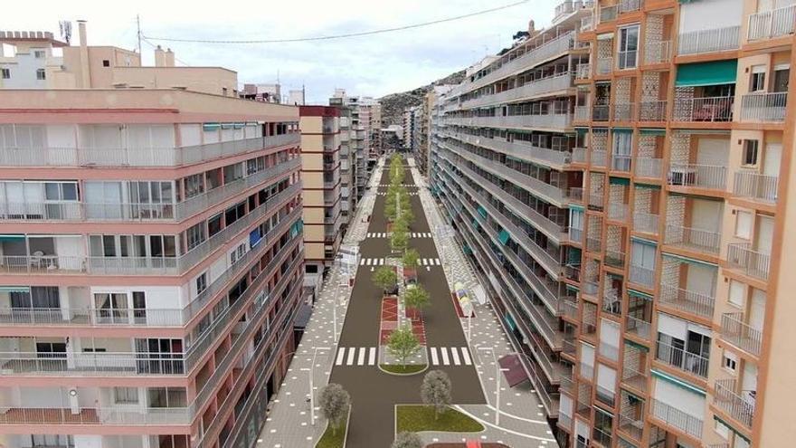 Cullera invertirá 1,6 millones en la reurbanización de la calle Caminàs para dar más espacio al peatón