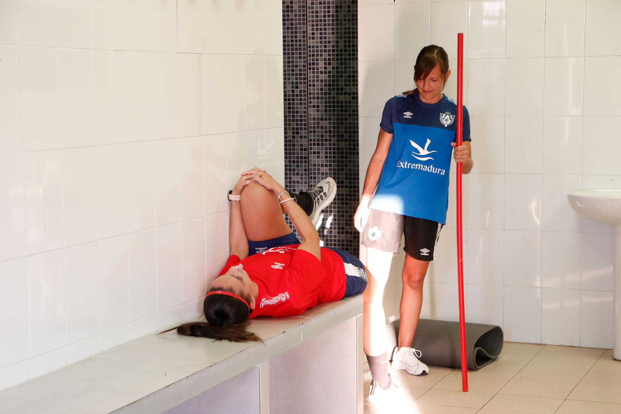 Primer entrenamiento del Cacereño Femenino