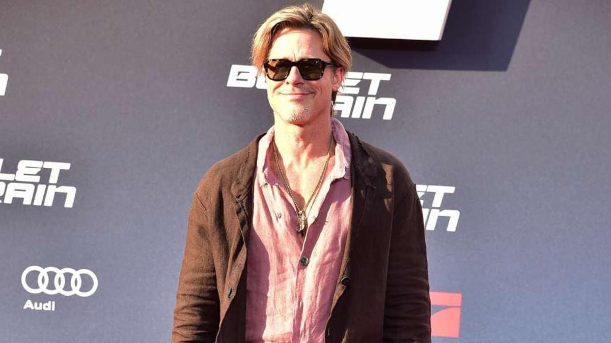 Brad Pitt con falda en Berlín