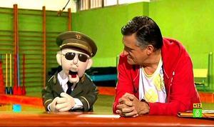 Wyoming amb un Franco de drap a ’El intermedio’ (La Sexta)