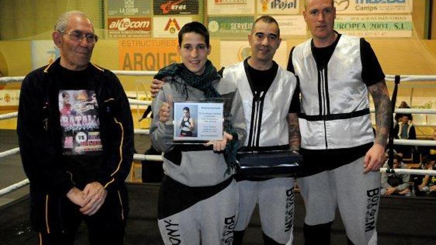 Sorroche, homenatjada al Pujolet en la vetllada de boxa i de kick-boxing