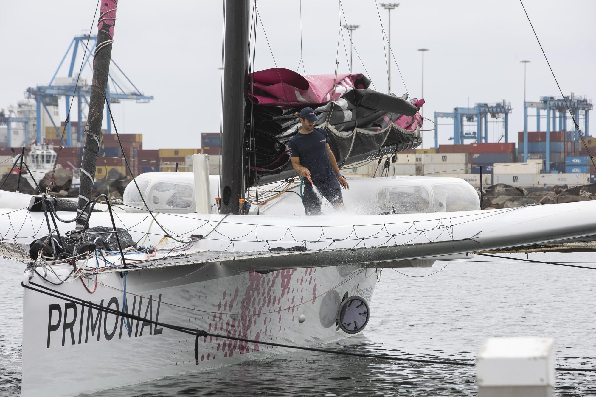 Los trimaranes del Pro Sailing Tour llegan al Muelle Deportivo