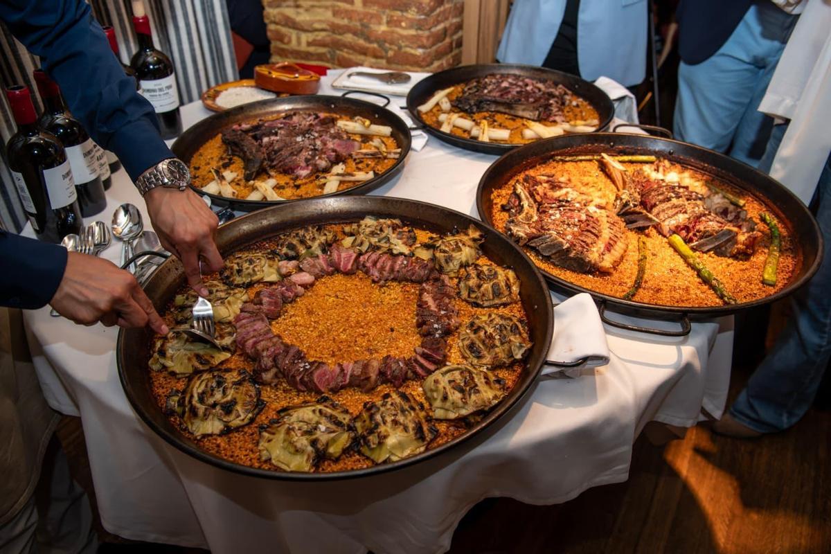 Luis Borda traslada su experiencia en el mundo del arroz a Gonzaba Madrid con una propuesta de arroces terminados a la brasa.