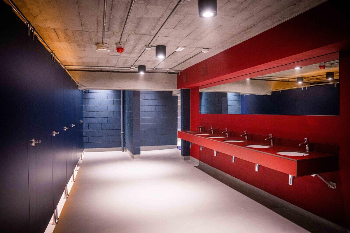 Detalle de servicios en el nuevo estadio del Futbol Club Barcelona