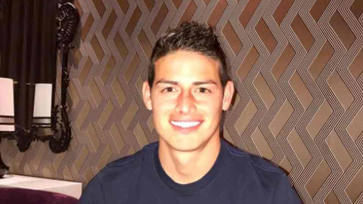 James Rodríguez estuvo en un concierto de Piso 21