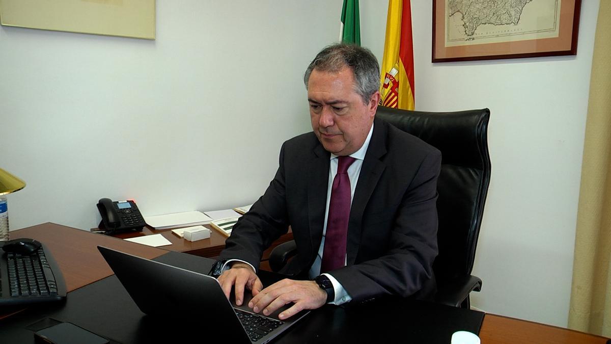 Juan Espadas Cejas, secretario general del PSOE-A