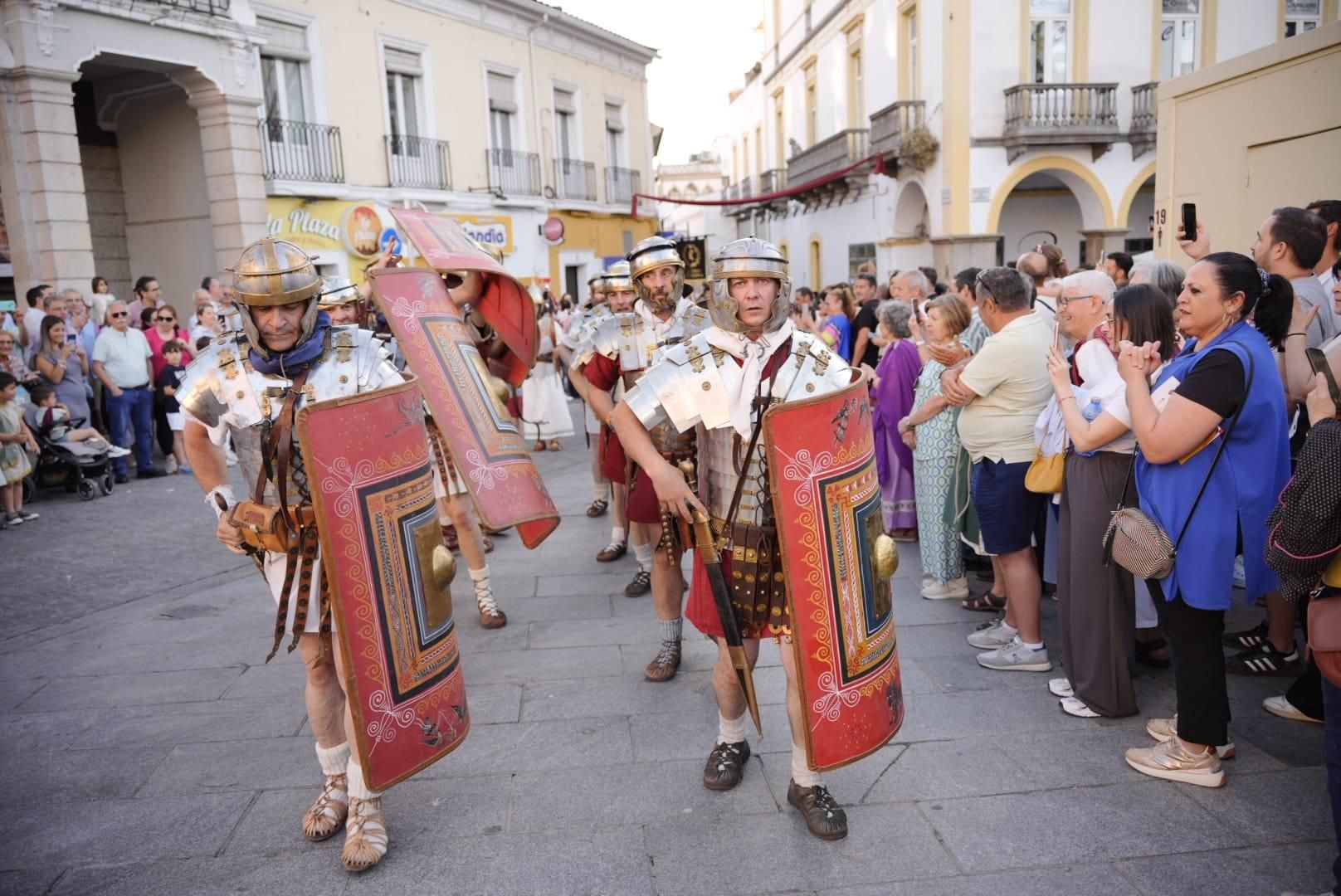 El Imperio Romano luce sus tropas en Emerita Augusta