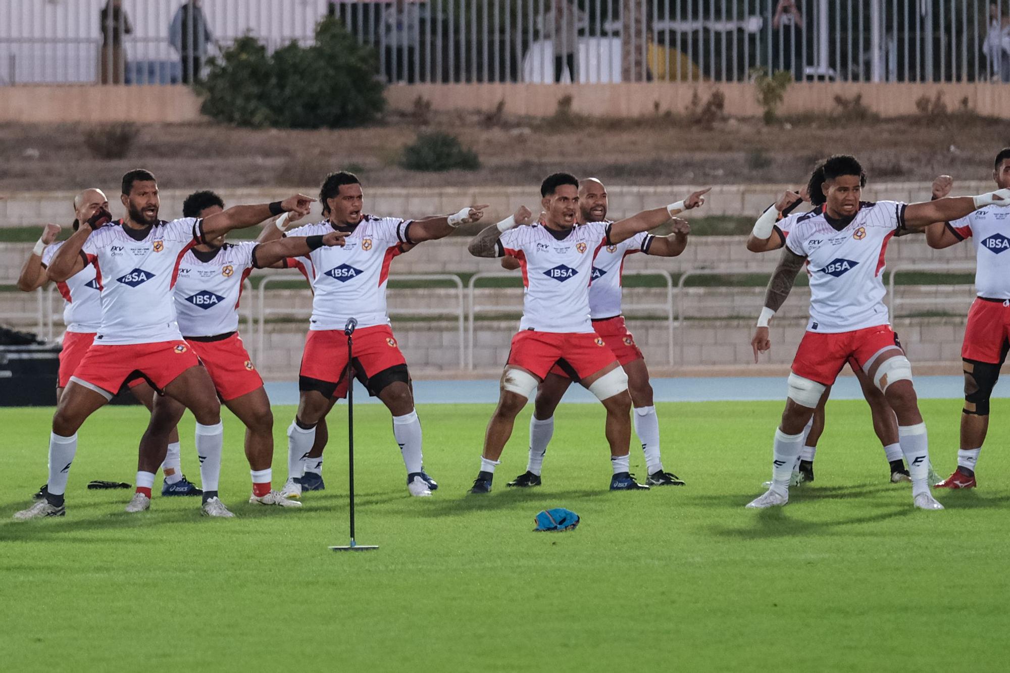 Málaga disfruta del España - Tonga de rugby