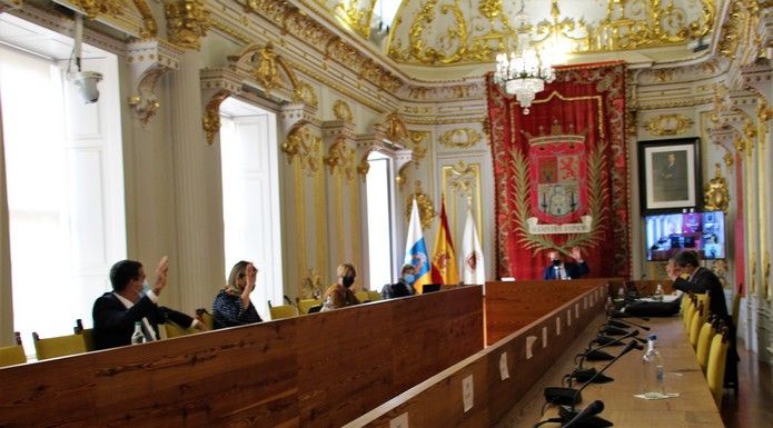 Pleno del Ayto de Las Palmas de Gran Canaria (30/4/2021)