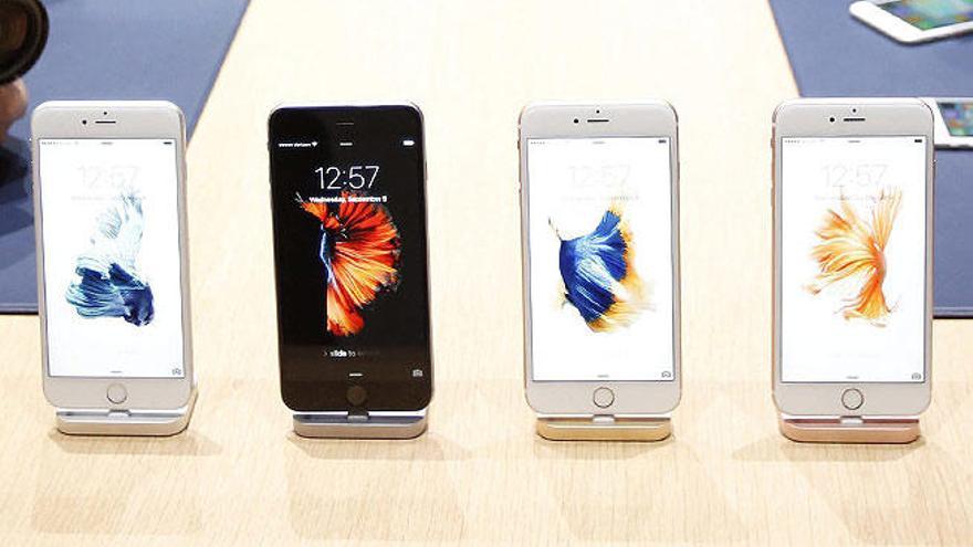 Modelos del iPhone 6s.