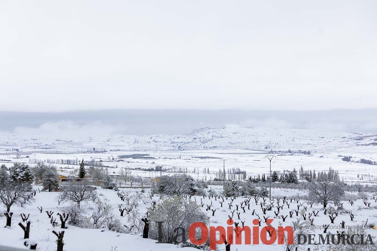 La comarca del Noroeste ofrece una estampa invernal