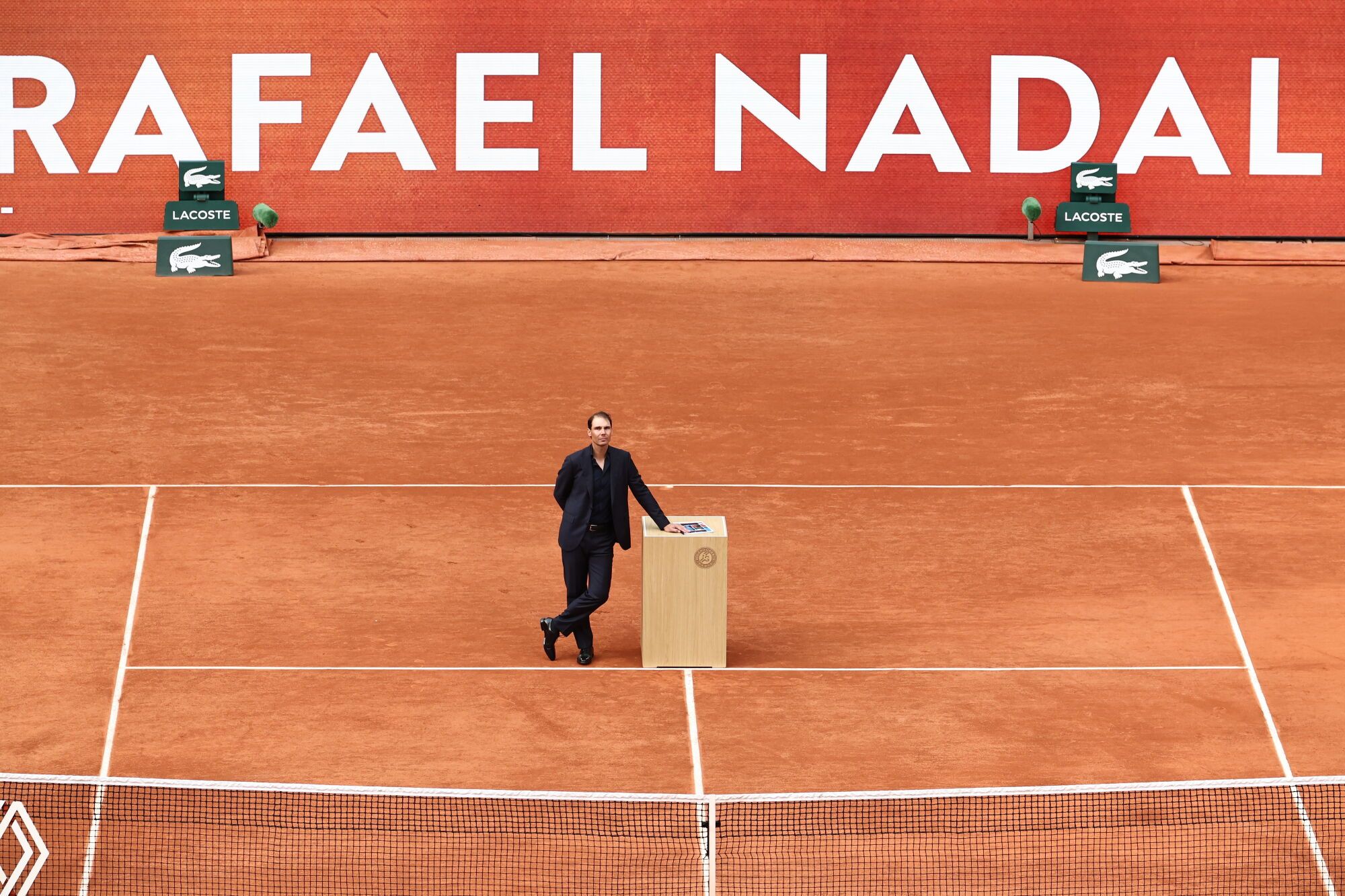 El homenaje de Roland Garros a Rafa Nadal, en imágenes.