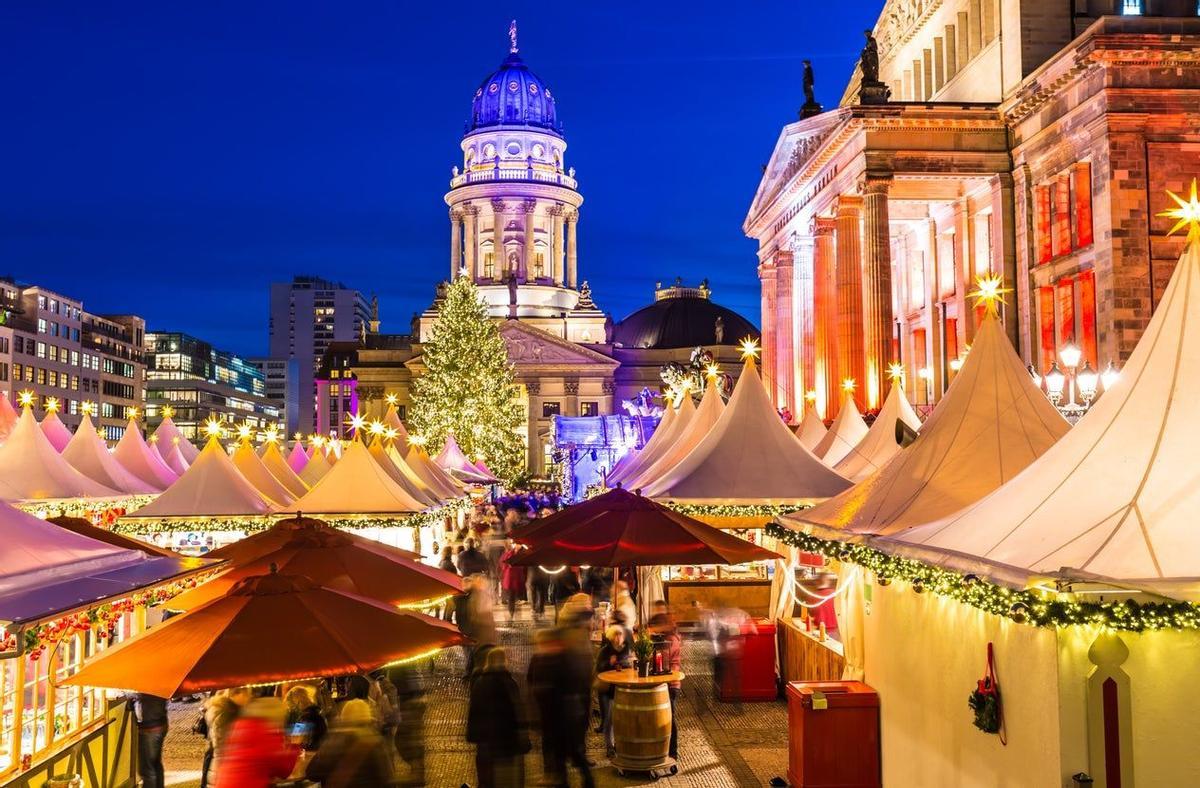 Gendarmenmarkt, mercado navideño en Berlín