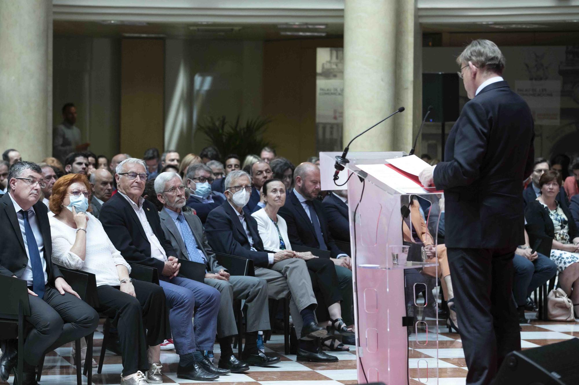 Acto de conmemoración del 40 aniversario del Estatut d'Autonomia de la Comunitat Valenciana