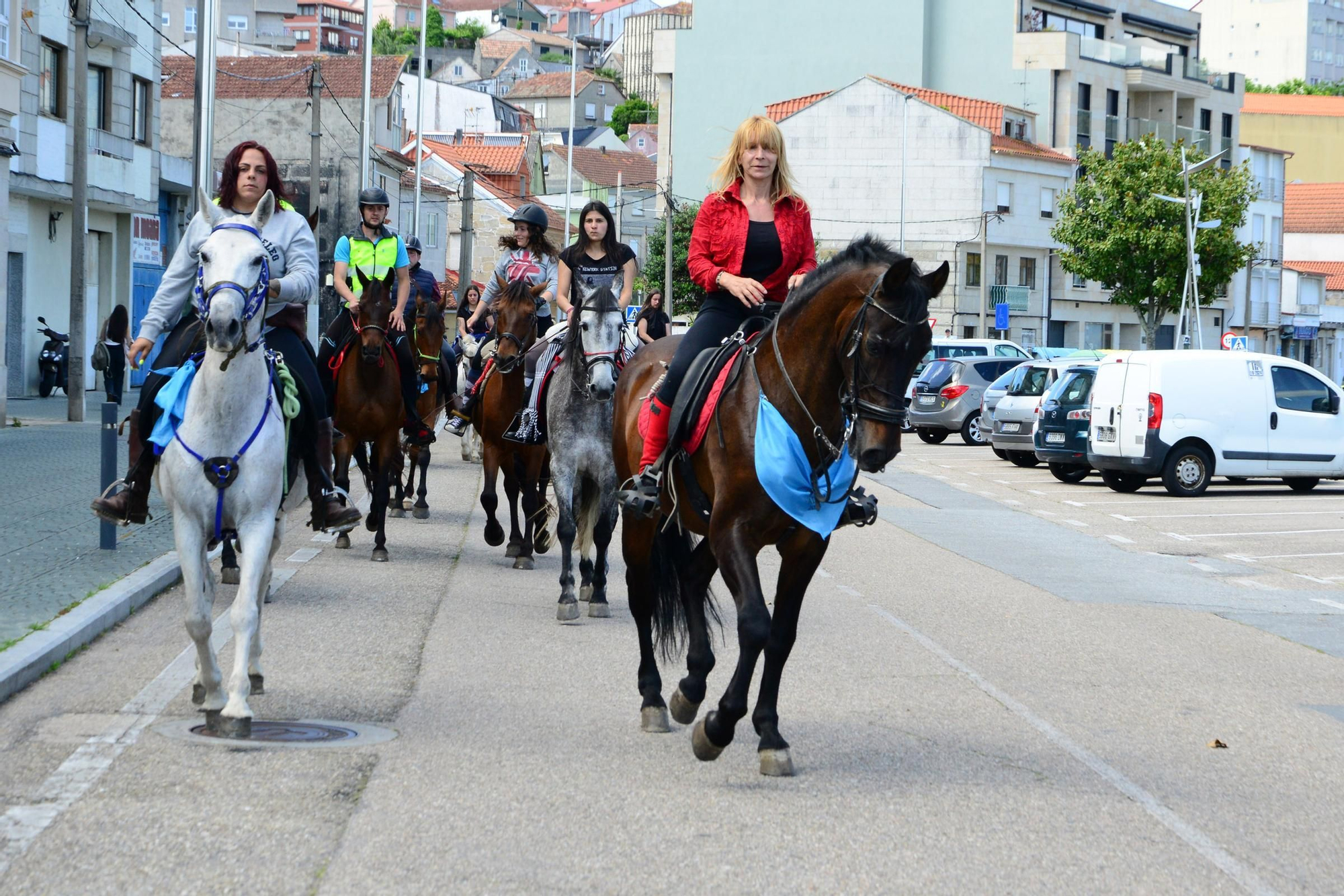 Más de 200 jinetes en la Xuntaza Cabalar de Moaña