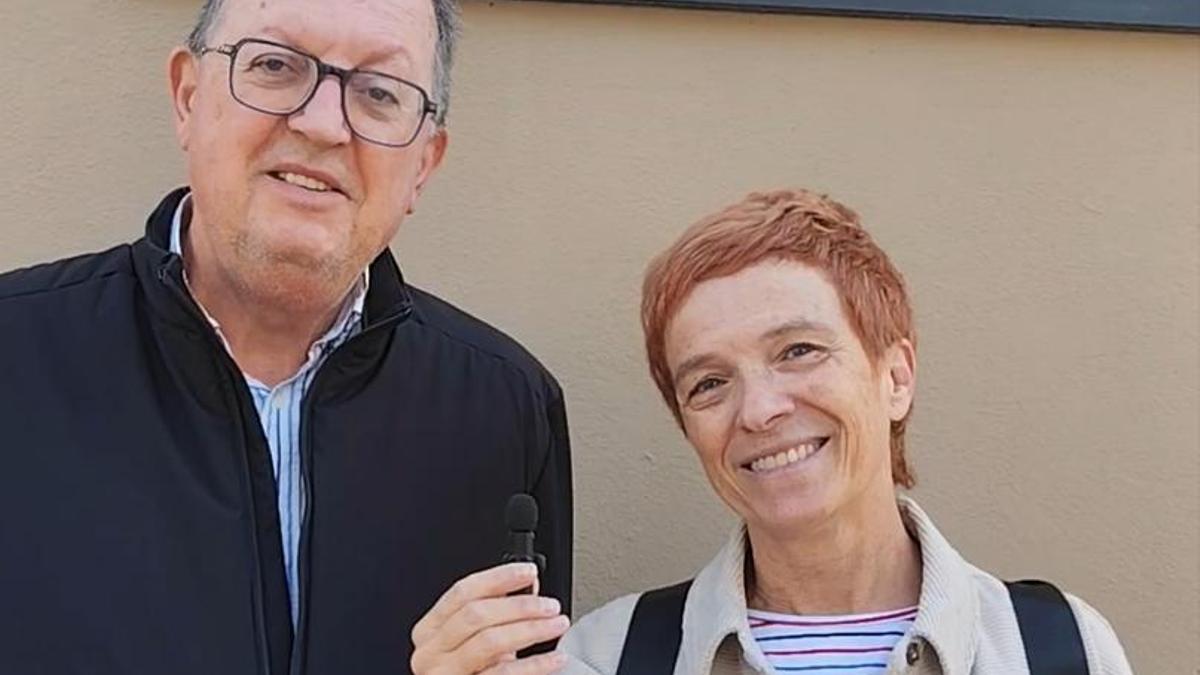 Maria Josep Soriano y Lluis Alcaide.