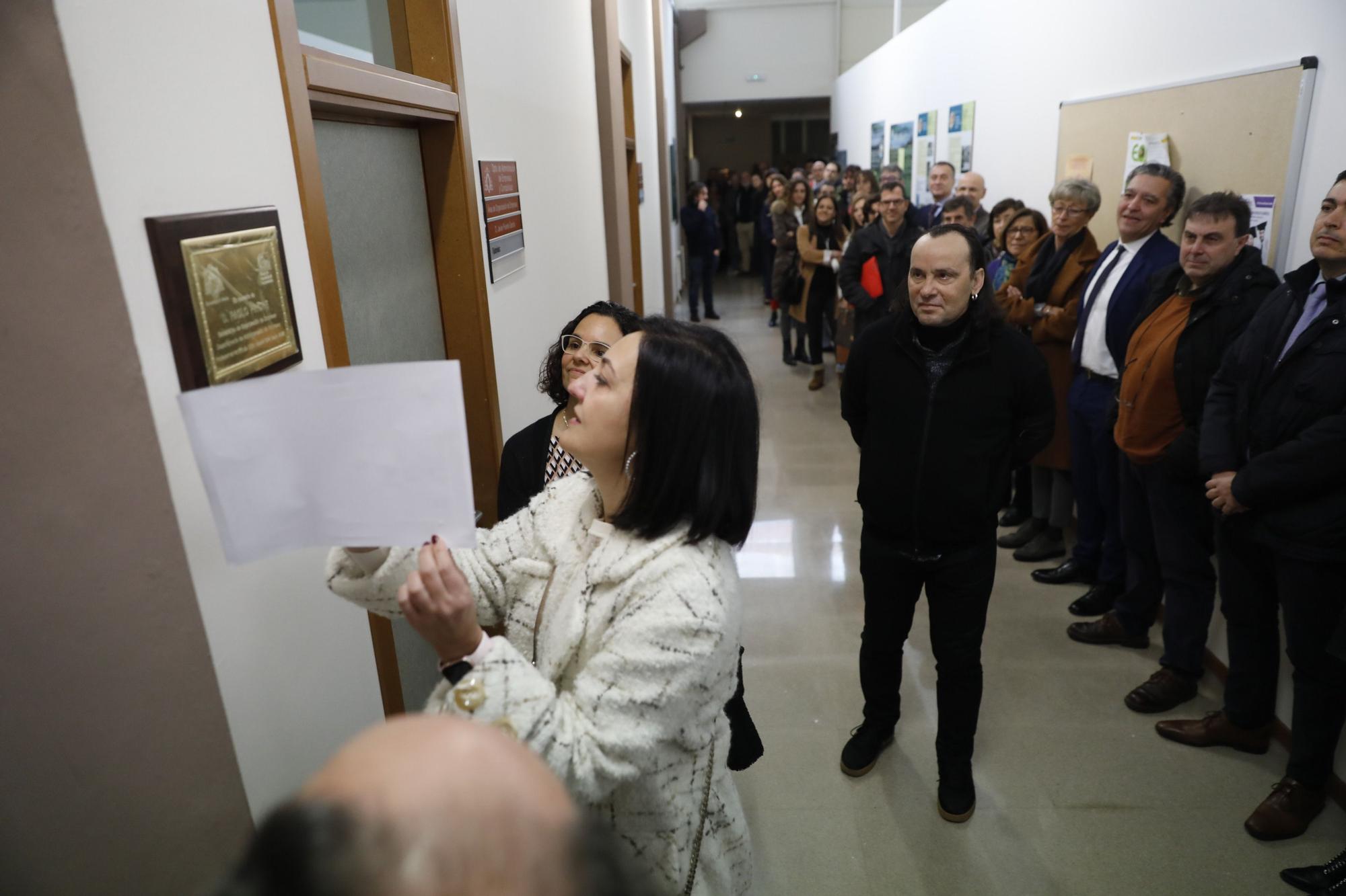 En imágenes: Homenaje al catedrático Paolo Priore en la Escuela Politécnica de Ingeniería de Gijón
