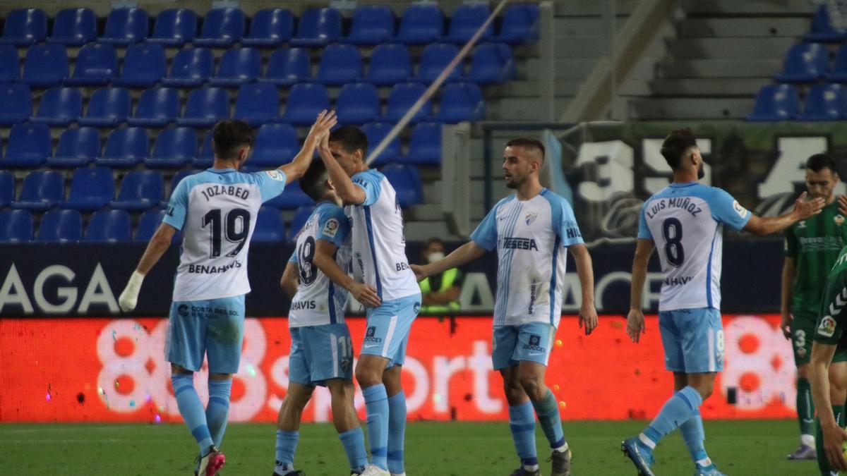 Scepovic celebra el tercer gol de partido.