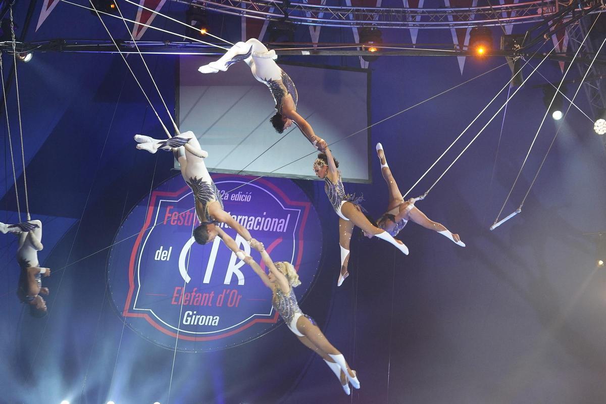 Les millors imatges de la presentació del Festival Internacional de Circ l'Elefant d'Or