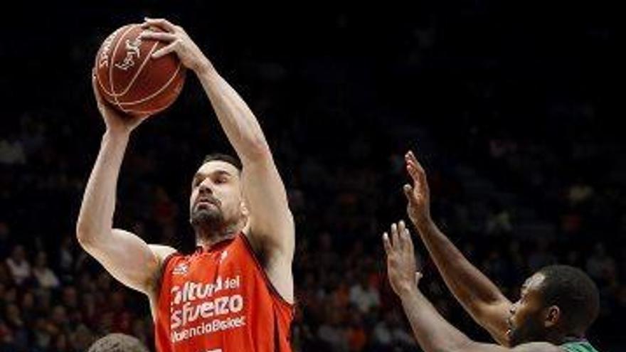 El València s&#039;endú el pròleg de la final europea amb l&#039;Unicaja