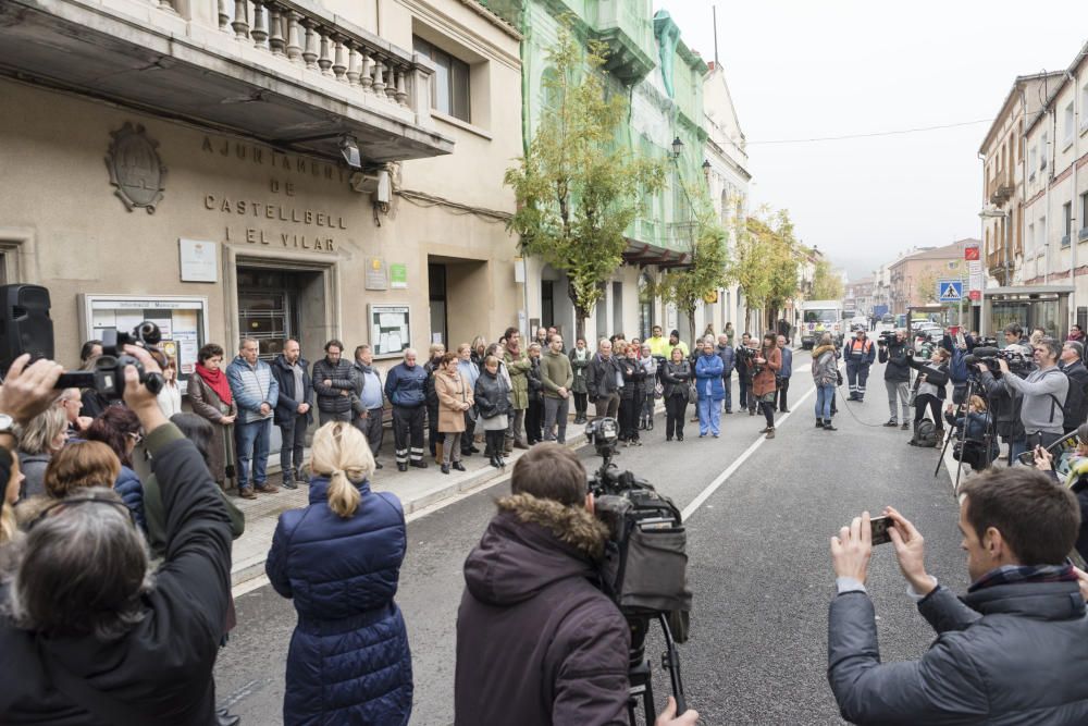 Castellbell i el Vilar plora la mort del veí mort