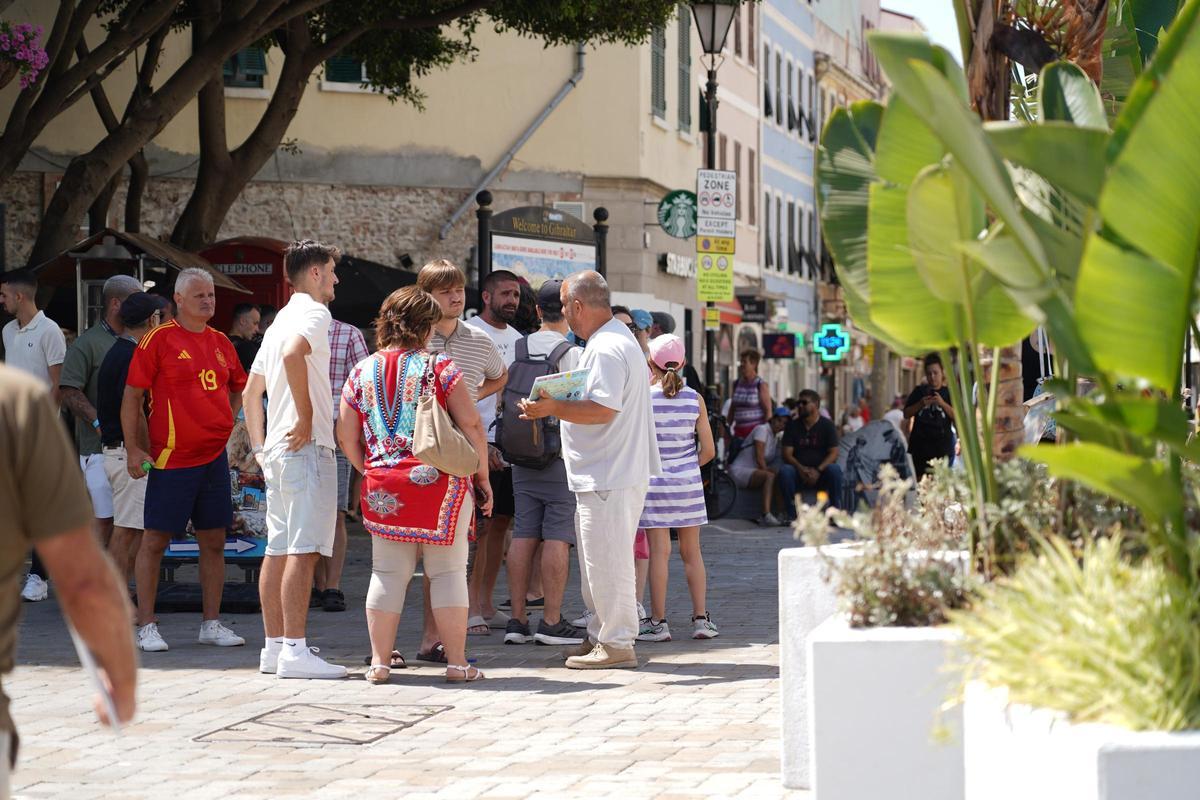 La última tarde de la frontera de Gibraltar en imágenes La última tarde de la frontera de Gibraltar en imágenes