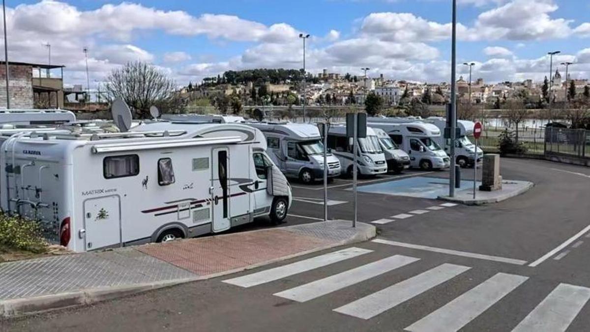 Área de autocaravanas Parque del Guadiana.