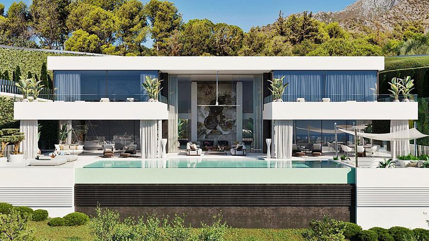 Una vivienda del segmento del lujo del mercado inmobiliario de Marbella. |