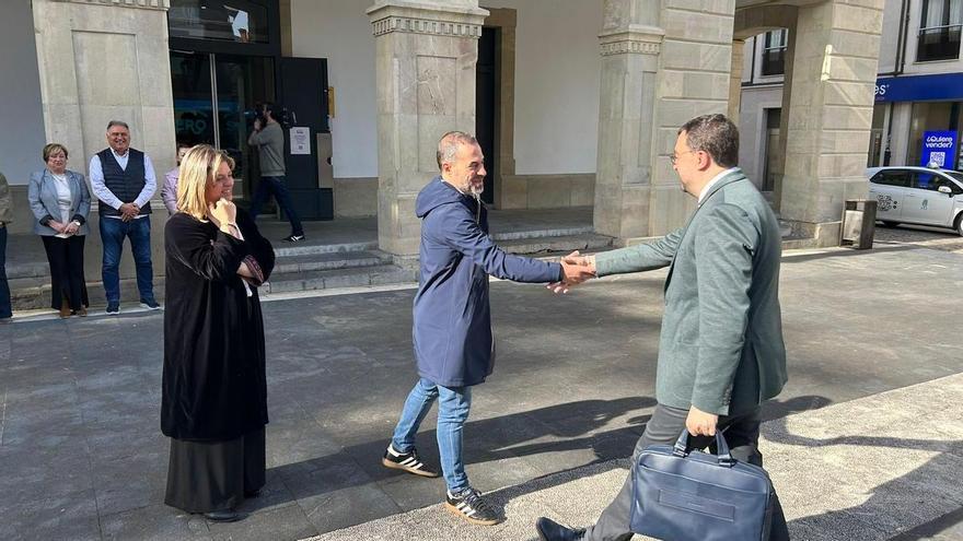 La visita del Gobierno asturiano a Siero, en imágenes