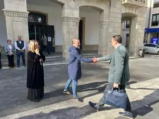 La visita del Gobierno asturiano a Siero, en imágenes