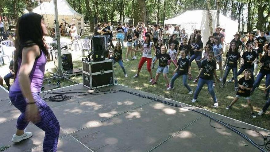 Una actividad del Día da Música en As Pedrosas. // Bernabé/Cris MV