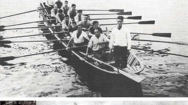 Tirán campeoa de España 1961 con remeiros da Pedreira. // Arquivo autor
