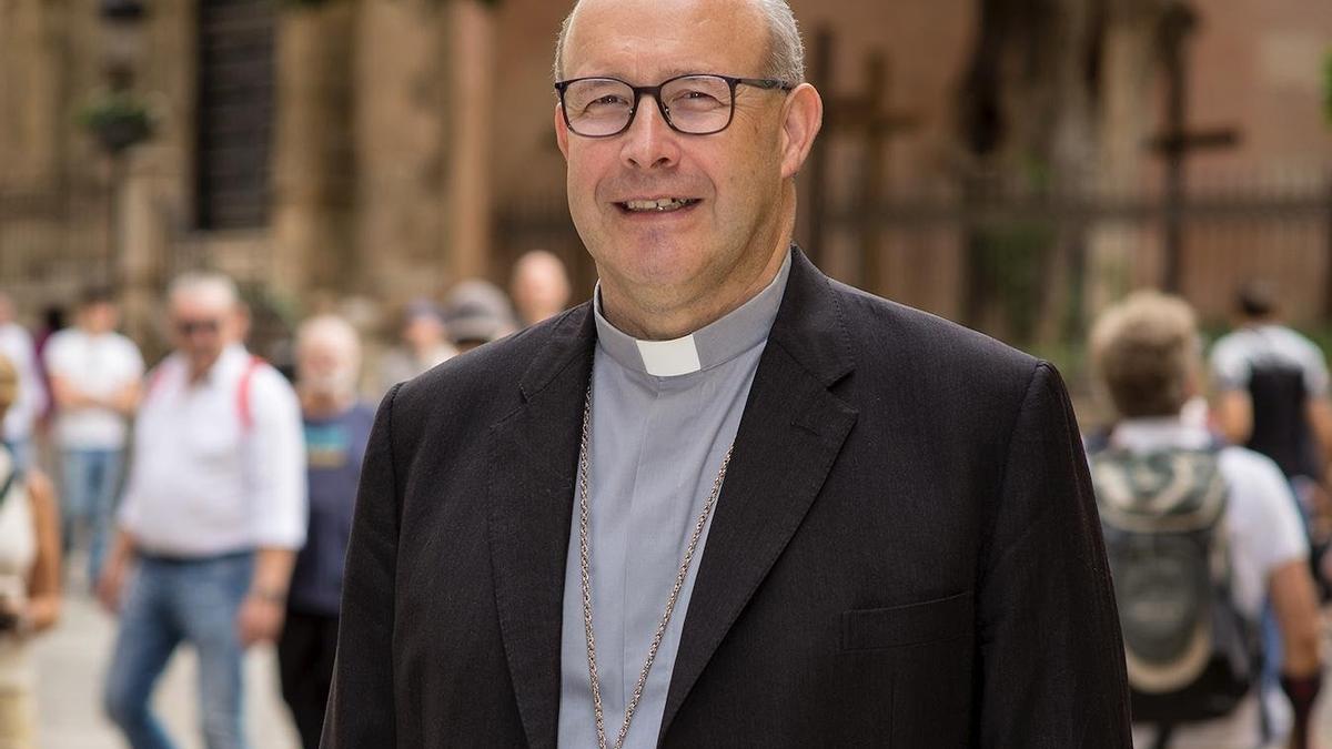 José Antonio Satué, obispo de Málaga.