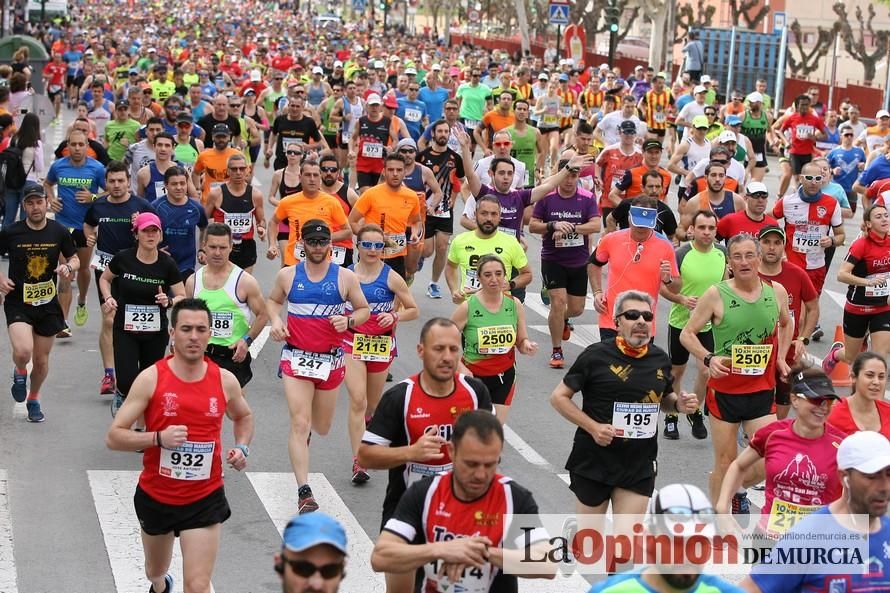 Media Maratón de Murcia: salida