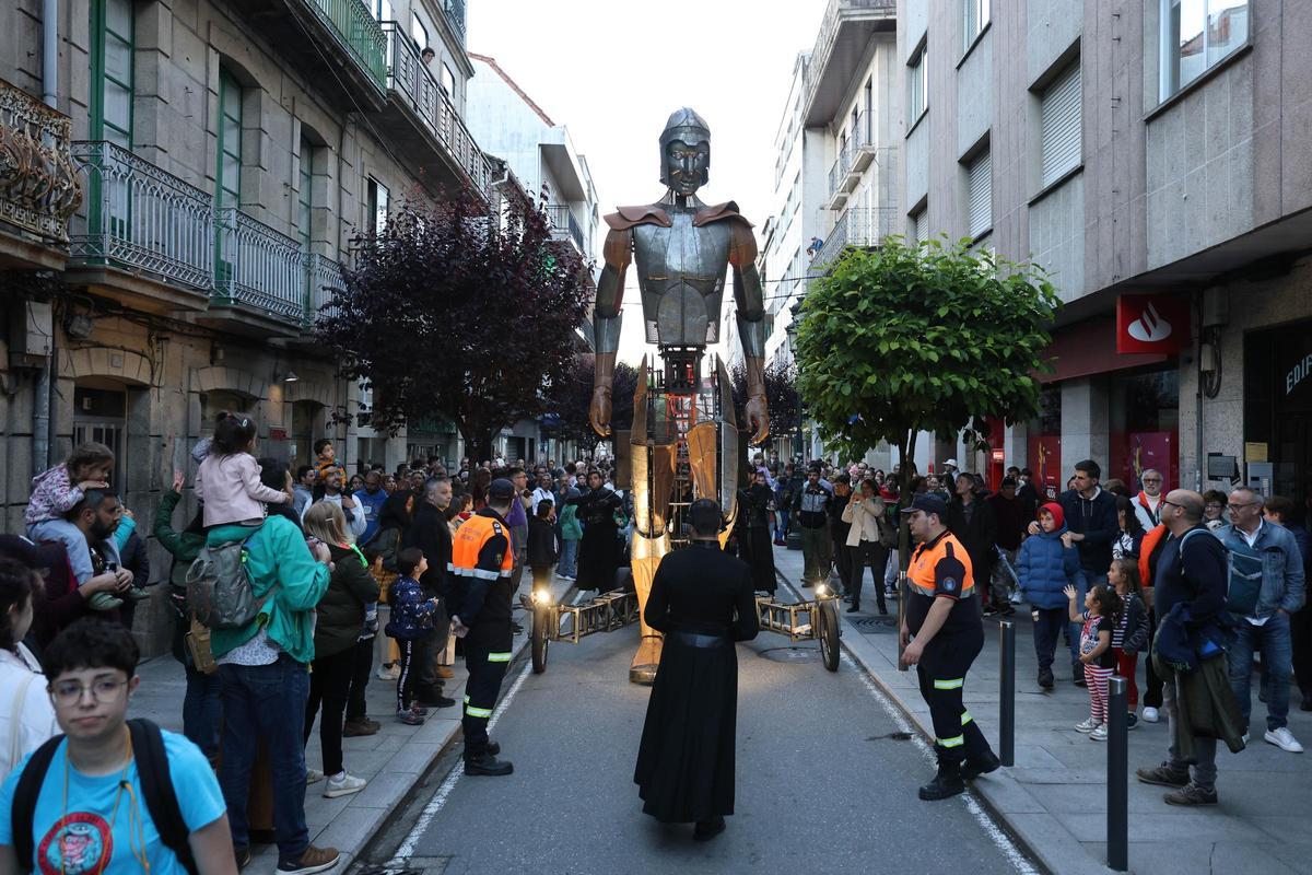 Un espectáculo en una pasada edición del Festival Internacional de Títeres de Redondela.