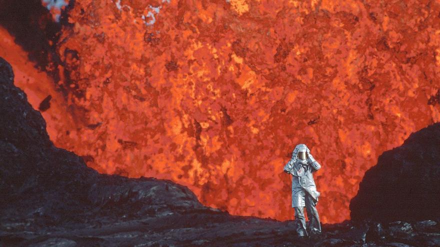 ‘Fire of love’: fascinados por la lava ardiendo
