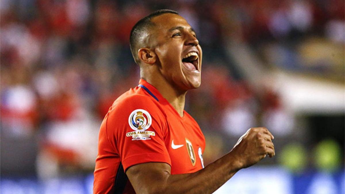 Alexis Sánchez marcó dos tantos