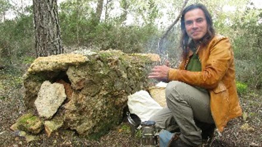 Colmenas de piedra en Ibiza