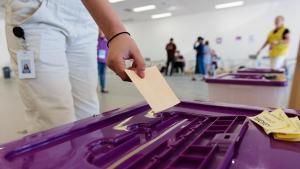 Votaciones en Perth  en las urnas anticipadas para el referéndum en Australia