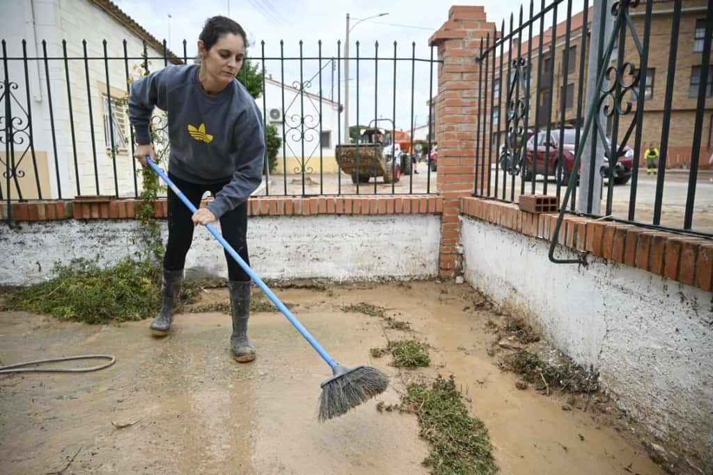 En imágenes | Así han amanecido María de Huerva y Cuarte tras las tormentas
