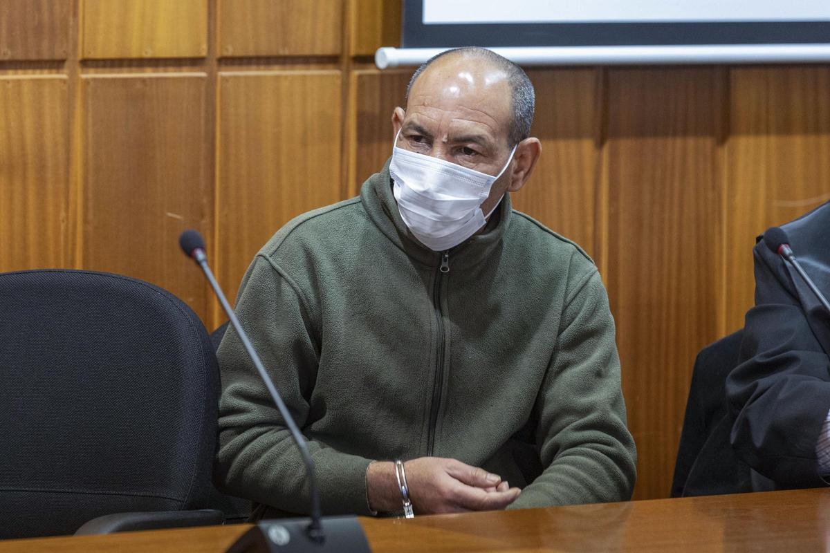 Abdelghani E., en el banquillo de la Audiencia Provincial por el crimen de su expareja en Cieza