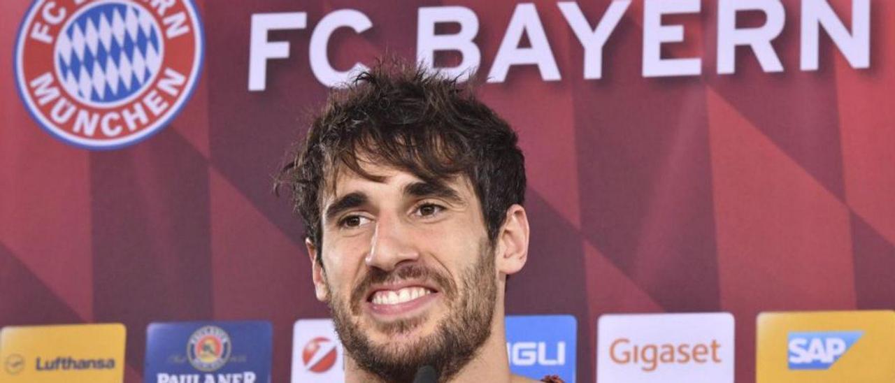 Javi Martínez, en su época en el Bayern. | Efe