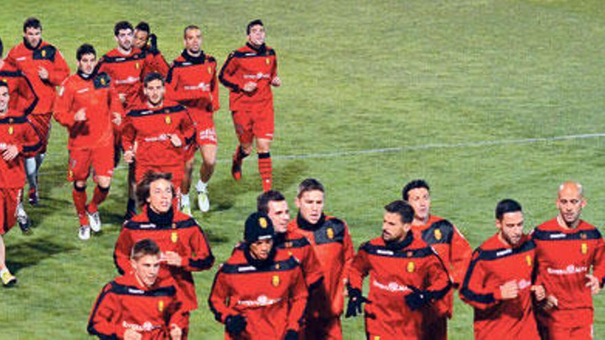 El Mallorca fue, junto con el valencia, el primer equipo de primera que volvió al trabajo tras las vacaciones navideñas.