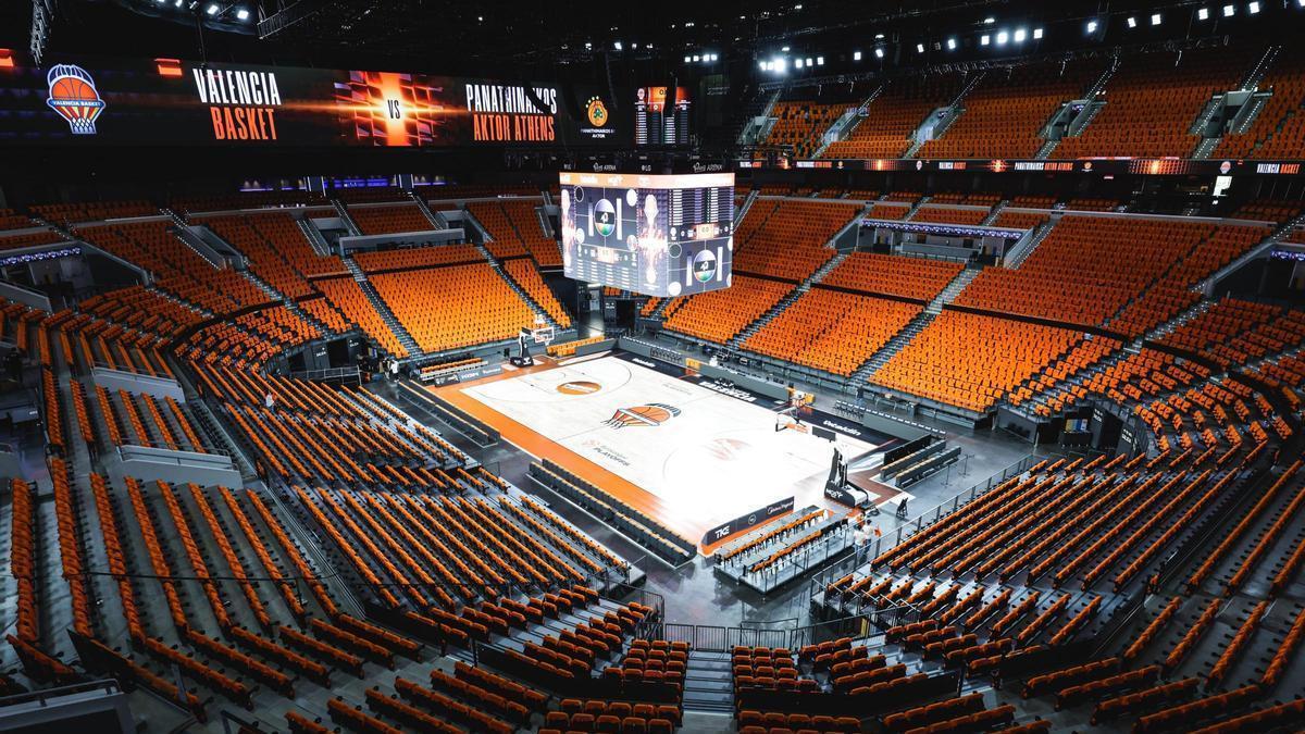 Ambiente NBA en el Roig Arena para el quinto partido